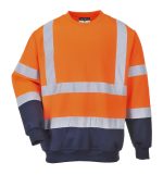 Dvobojna Hi-Vis dukserica - B306 - Slika 2
