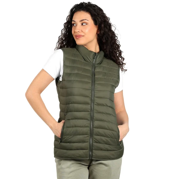 LIBERTY VEST WOMEN Maslinasta