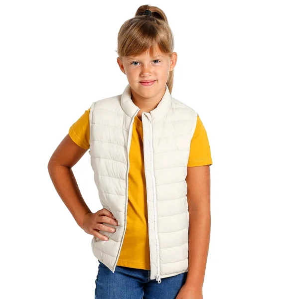 LIBERTY VEST KID Krem-bela