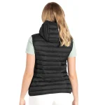 LIBERTY HOOD VEST WOMEN Crna