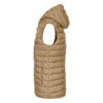 LIBERTY HOOD VEST WOMEN Svetlo braon
