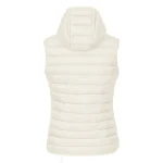 LIBERTY HOOD VEST WOMEN Krem-bela