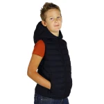 LIBERTY HOOD VEST KID Plava