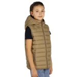 LIBERTY HOOD VEST KID Svetlo braon
